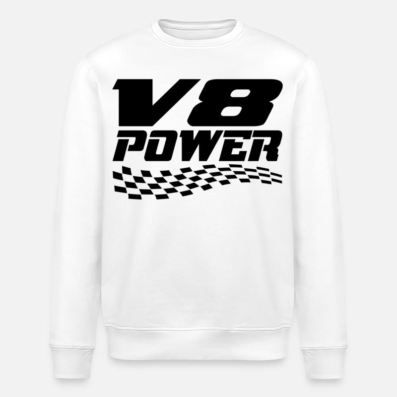 V8 - Stanley/Stella Unisex Bio-Sweatshirt ROLLER - Weiß