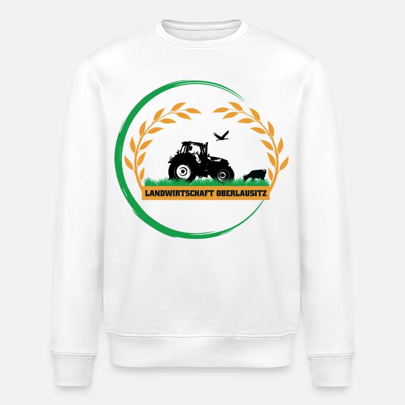 Logo - Stanley/Stella Unisex Bio-Sweatshirt ROLLER - Weiß