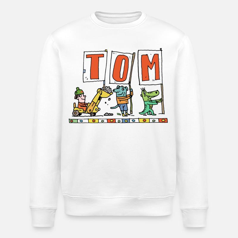 C’est l’anniversaire de TOM - Sweat bio ROLLER Stanley/Stella Unisexe - blanc