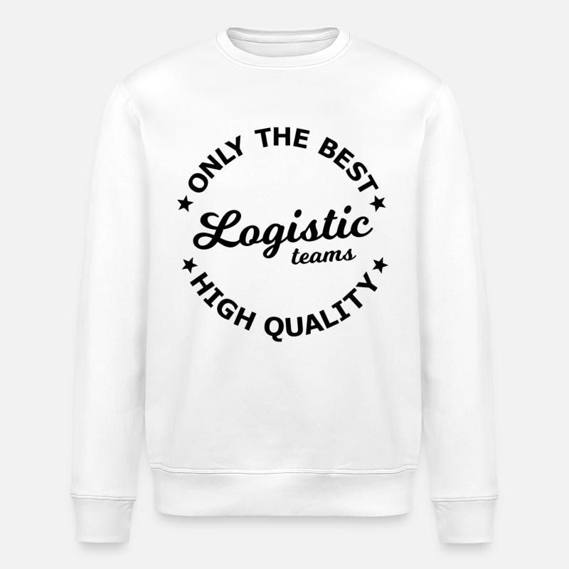 Logistik Team - Stanley/Stella Unisex Bio-Sweatshirt ROLLER - Weiß