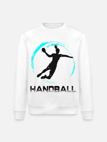 Handball - Sweat bio ROLLER Stanley/Stella Unisexe - blanc