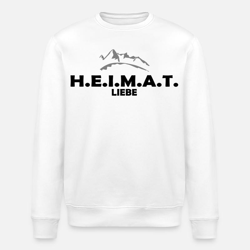 Heimat - Stanley/Stella Unisex Bio-Sweatshirt ROLLER - Weiß