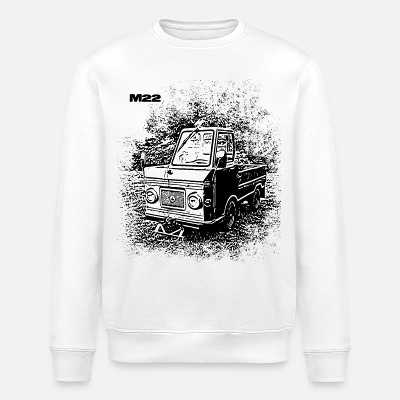 Multicar M22 - Stanley/Stella Unisex Bio-Sweatshirt ROLLER - Weiß