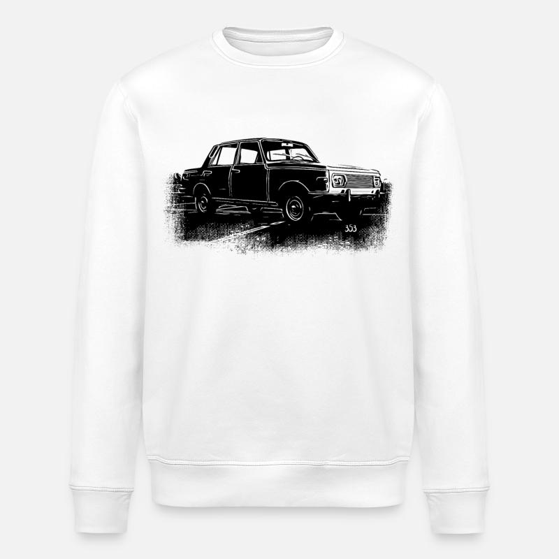 Wartburg P 353 - Stanley/Stella Unisex Bio-Sweatshirt ROLLER - Weiß