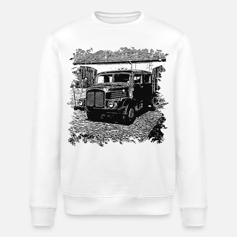 IFA S4000-1 - Stanley/Stella ROLLER Unisex Organic Sweatshirt - white