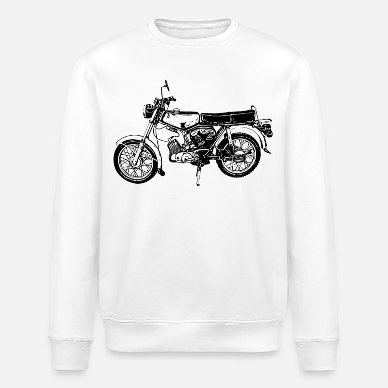 S50 - Stanley/Stella ROLLER Unisex Organic Sweatshirt - white