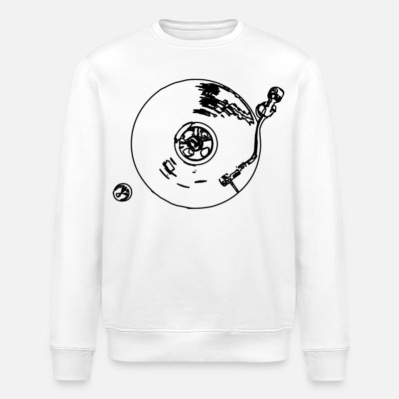 Électrophone - Sweat bio ROLLER Stanley/Stella Unisexe - blanc