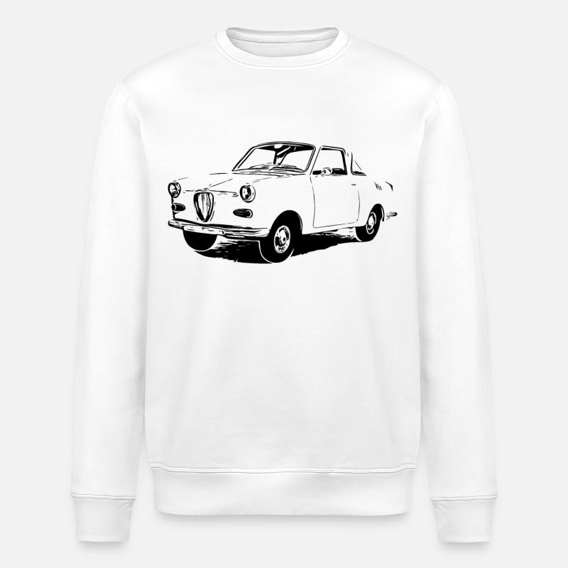 Goggomobil - Goggo - Dingolfing - Stanley/Stella Unisex Bio-Sweatshirt ROLLER - Weiß