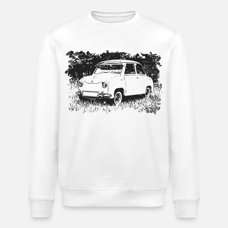 Goggomobil - Stanley/Stella Unisex Bio-Sweatshirt ROLLER - Weiß
