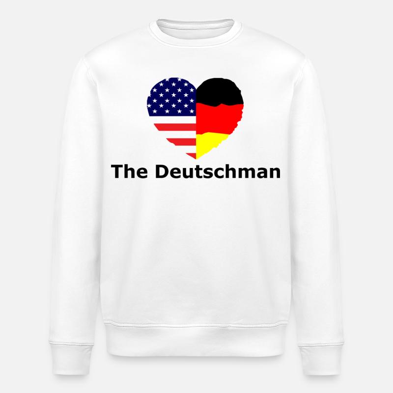 The Deutschmann - Stanley/Stella ROLLER Unisex Organic Sweatshirt - white