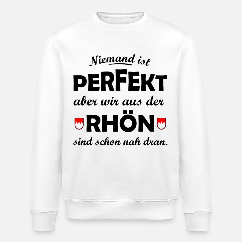 Die Rhön - Stanley/Stella Unisex Bio-Sweatshirt ROLLER - Weiß