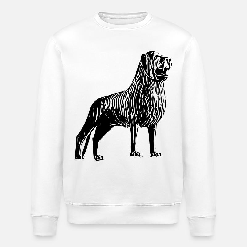 Löwe von Braunschweig - Stanley/Stella Unisex Bio-Sweatshirt ROLLER - Weiß