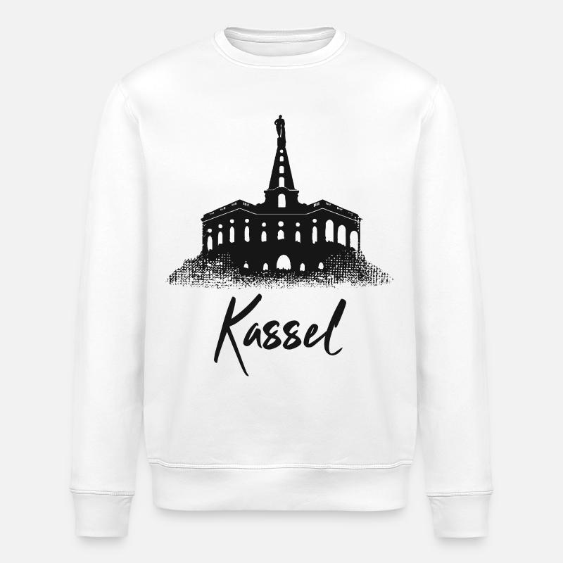 Hercule De Cassel - Sweat bio ROLLER Stanley/Stella Unisexe - blanc