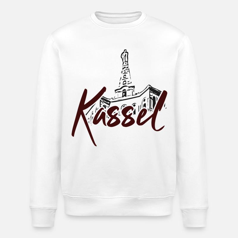 Hercule De Cassel - Sweat bio ROLLER Stanley/Stella Unisexe - blanc