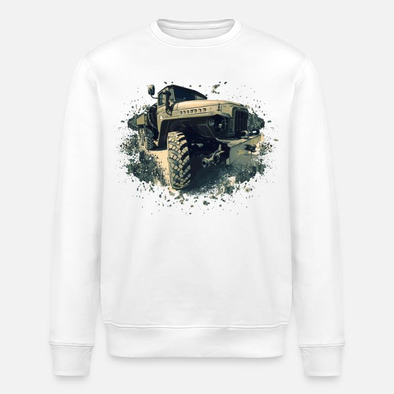 Ural 375 - Stanley/Stella Unisex Bio-Sweatshirt ROLLER - Weiß