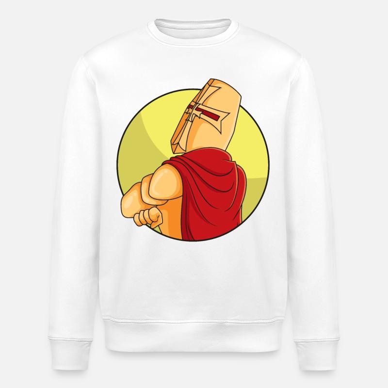Ritter Sturkopf - Stanley/Stella Unisex Bio-Sweatshirt ROLLER - Weiß