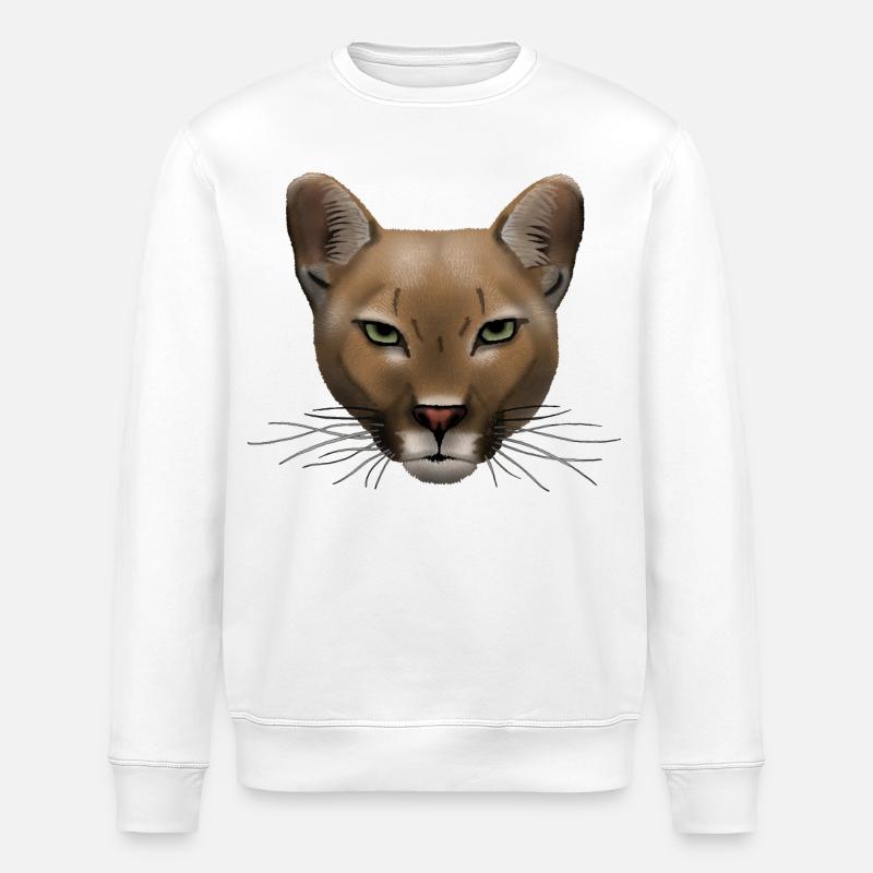 Cougar R6Z - Stanley/Stella Unisex Bio-Sweatshirt ROLLER - Weiß