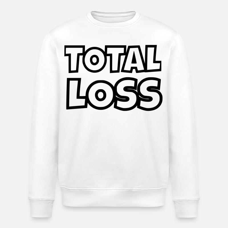 Totalschaden # - Stanley/Stella Unisex Bio-Sweatshirt ROLLER - Weiß