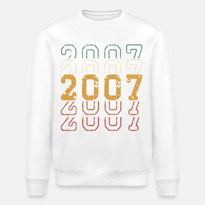 2007 - Stanley/Stella Unisex Bio-Sweatshirt ROLLER - Weiß