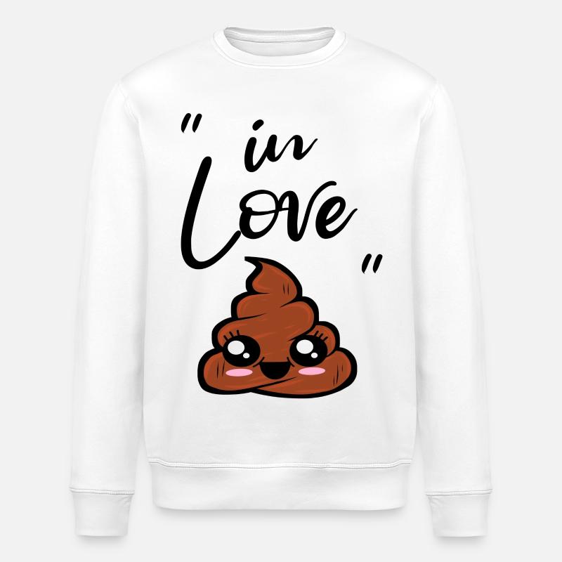 caca kawaii - Sweat bio ROLLER Stanley/Stella Unisexe - blanc