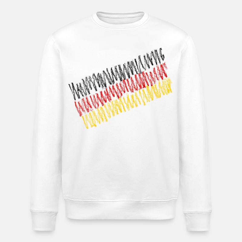 Deutschland - Stanley/Stella Unisex Bio-Sweatshirt ROLLER - Weiß