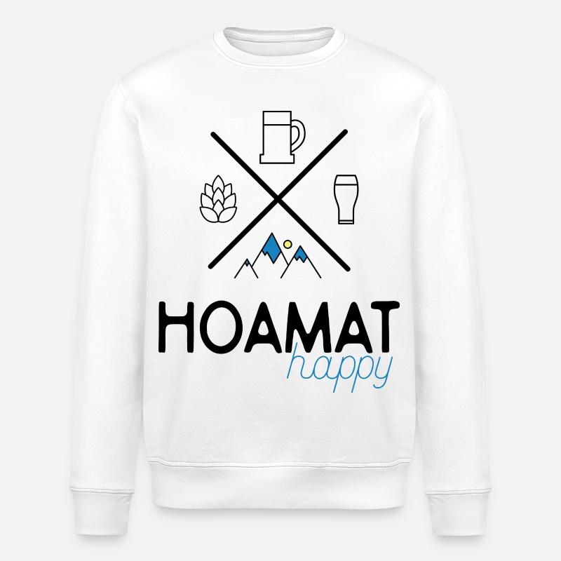 Heimat - Stanley/Stella Unisex Bio-Sweatshirt ROLLER - Weiß