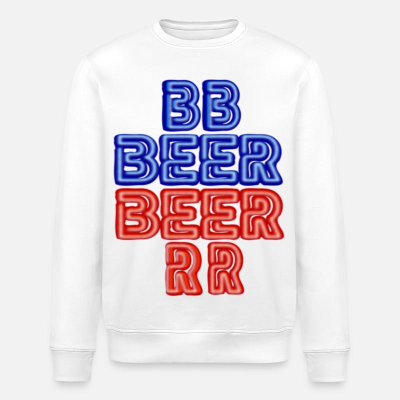 BIER - Stanley/Stella Unisex Bio-Sweatshirt ROLLER - Weiß
