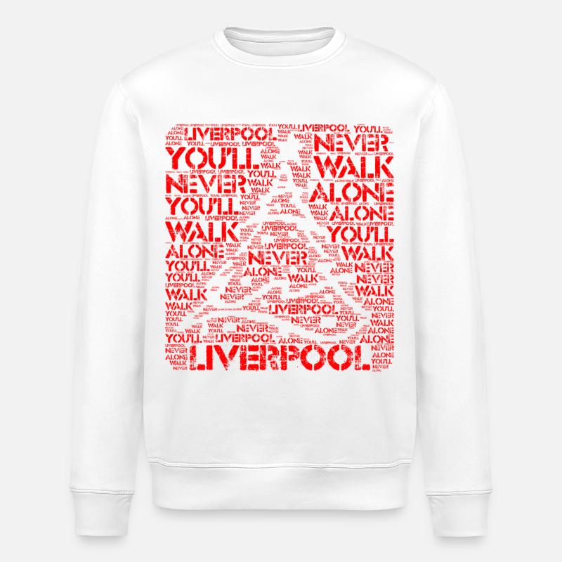 Liverpool - Stanley/Stella Unisex Bio-Sweatshirt ROLLER - Weiß