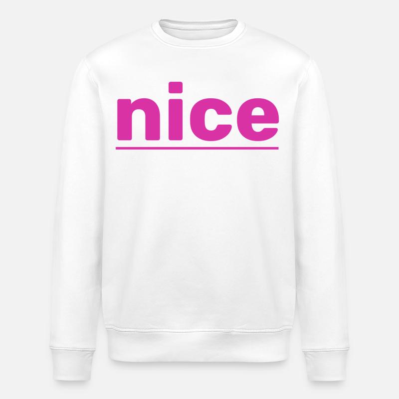 nice - Stanley/Stella Unisex Bio-Sweatshirt ROLLER - Weiß
