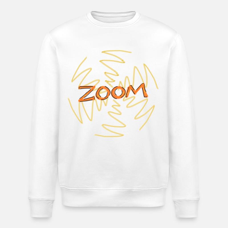 ZOOM! - Stanley/Stella ROLLER Unisex Organic Sweatshirt - white