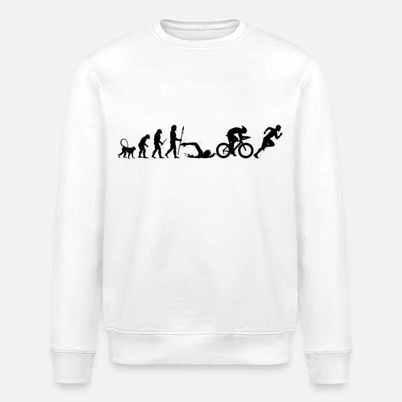 Triathlon Development - Stanley/Stella ROLLER Unisex Organic Sweatshirt - white