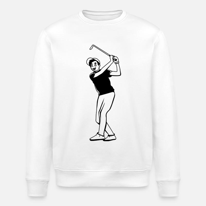 Enfant de golf - Sweat bio ROLLER Stanley/Stella Unisexe - blanc