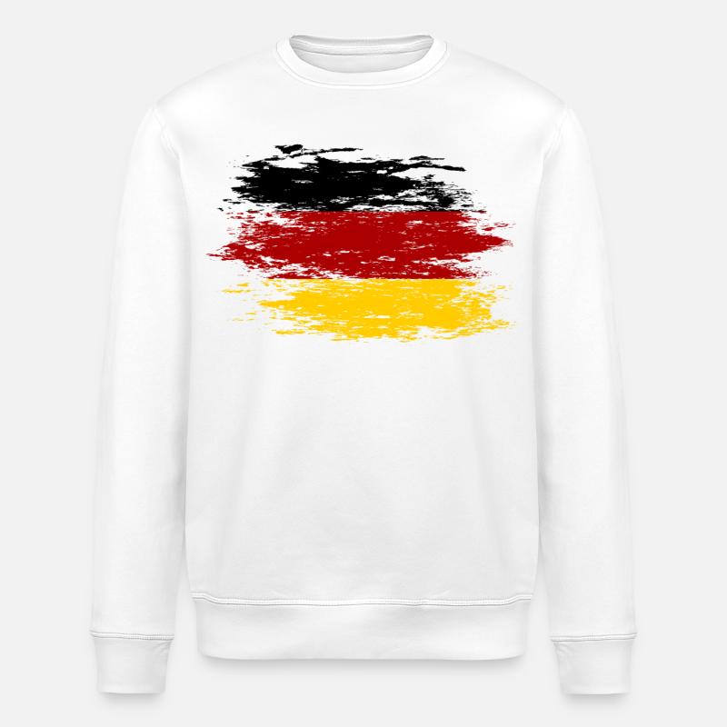 L’Allemagne a utilisé - Sweat bio ROLLER Stanley/Stella Unisexe - blanc
