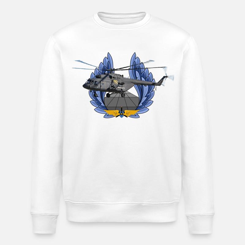Mi-8 - Stanley/Stella Unisex Bio-Sweatshirt ROLLER - Weiß