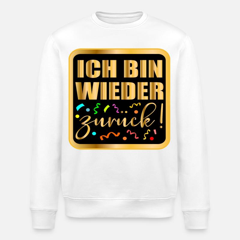 Rückkehr - Stanley/Stella Unisex Bio-Sweatshirt ROLLER - Weiß