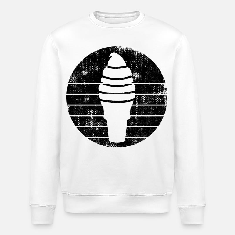 Cornet - Stanley/Stella ROLLER Unisex Organic Sweatshirt - white