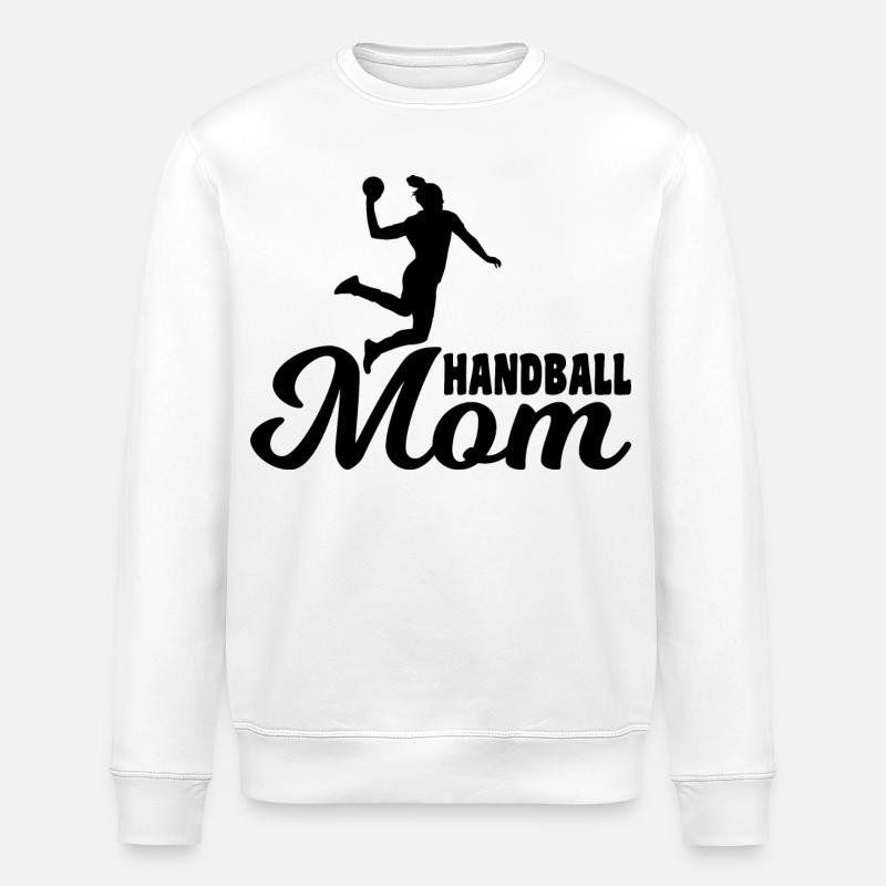 Handball Mutter - Stanley/Stella Unisex Bio-Sweatshirt ROLLER - Weiß