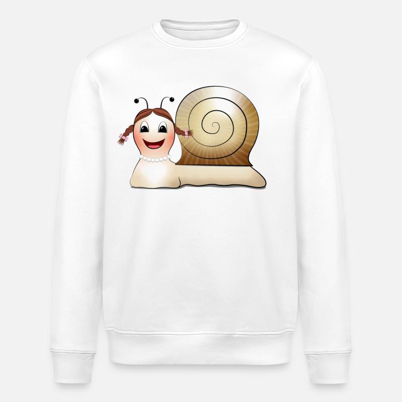 Heidi Schneck freut sich - Stanley/Stella Unisex Bio-Sweatshirt ROLLER - Weiß