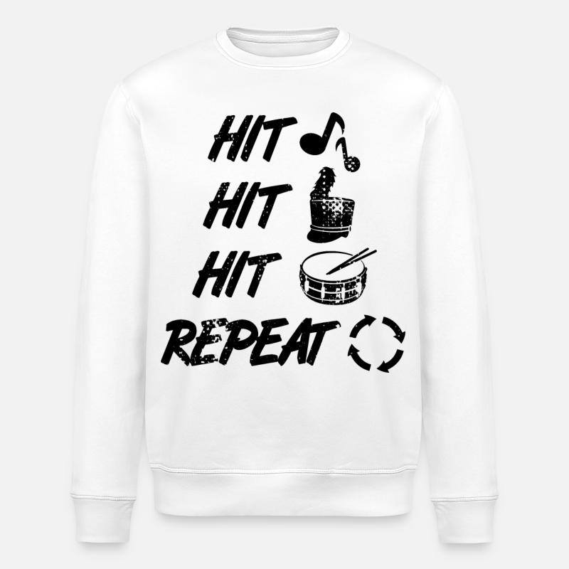 Chapelle de la marche - Sweat bio ROLLER Stanley/Stella Unisexe - blanc