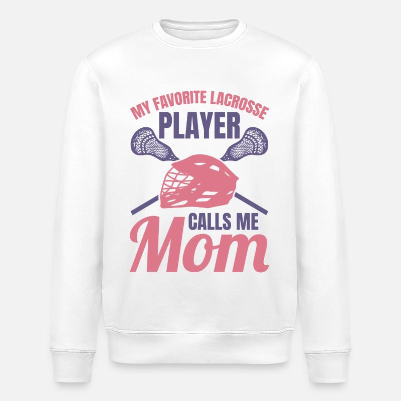 Mère joueuse de crosse - Sweat bio ROLLER Stanley/Stella Unisexe - blanc