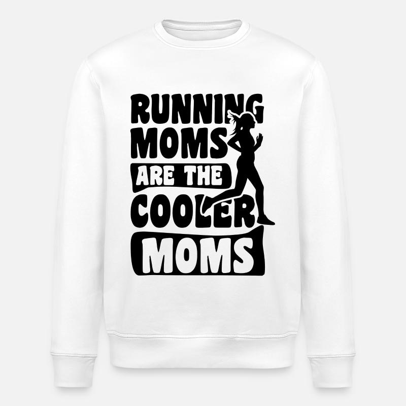 Écrou de course - Sweat bio ROLLER Stanley/Stella Unisexe - blanc