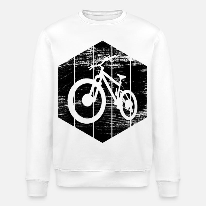 VTT - Sweat bio ROLLER Stanley/Stella Unisexe - blanc