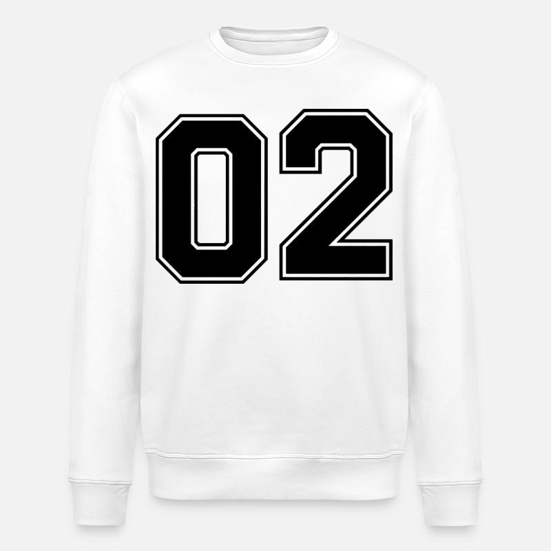 Nummer zwei 2 - Stanley/Stella Unisex Bio-Sweatshirt ROLLER - Weiß