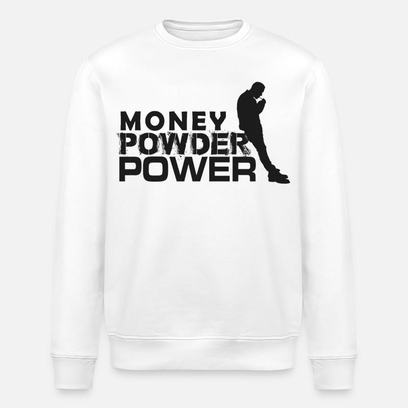 MPP schwarz - Stanley/Stella Unisex Bio-Sweatshirt ROLLER - Weiß