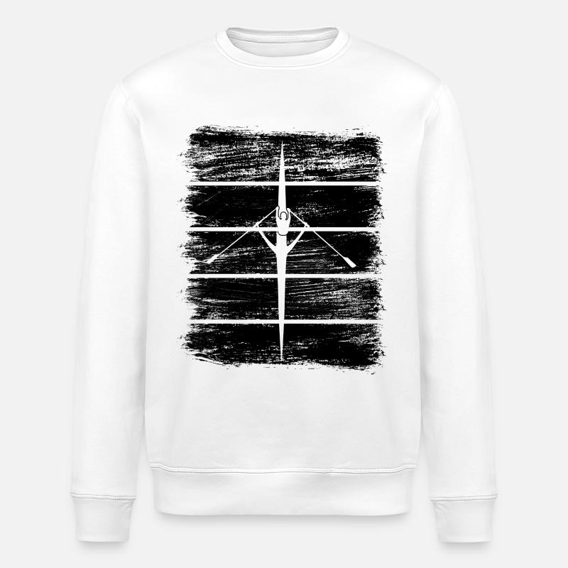 Barque - Sweat bio ROLLER Stanley/Stella Unisexe - blanc