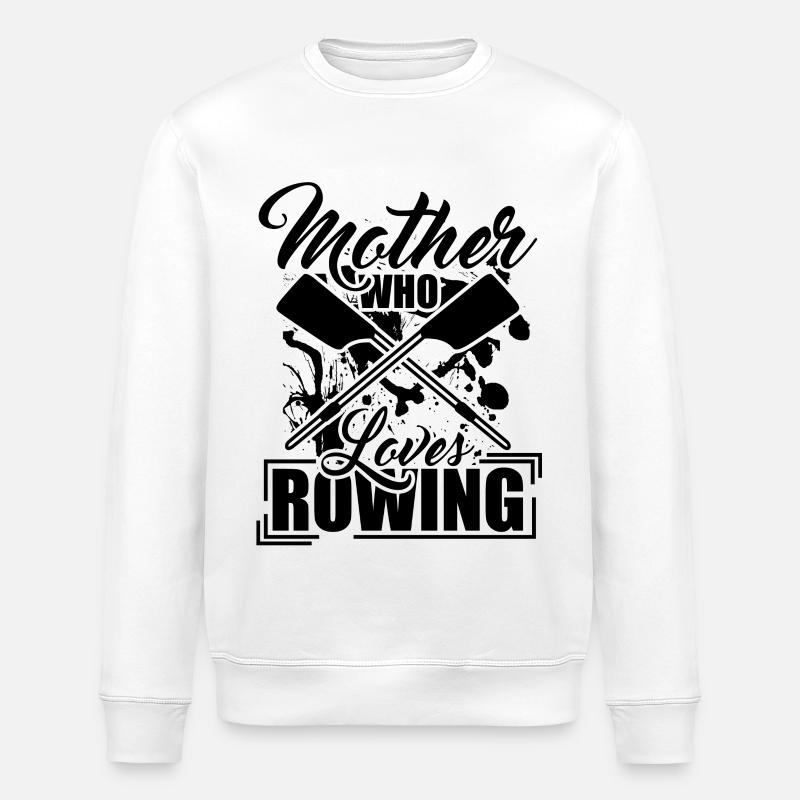 Maman aviron - Sweat bio ROLLER Stanley/Stella Unisexe - blanc