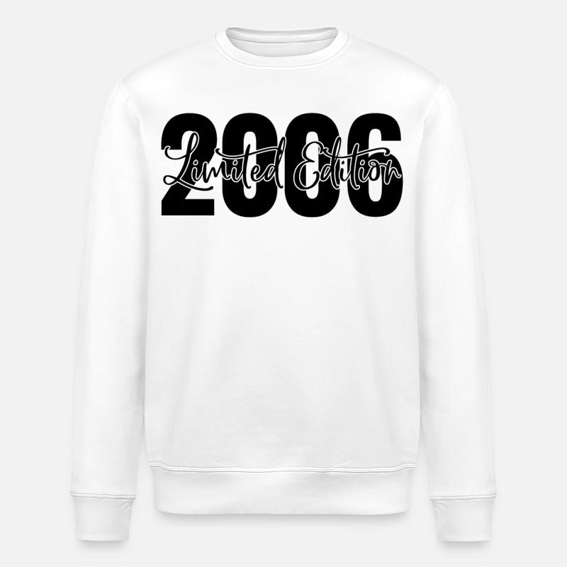 Edition limitée 2006 - Sweat bio ROLLER Stanley/Stella Unisexe - blanc