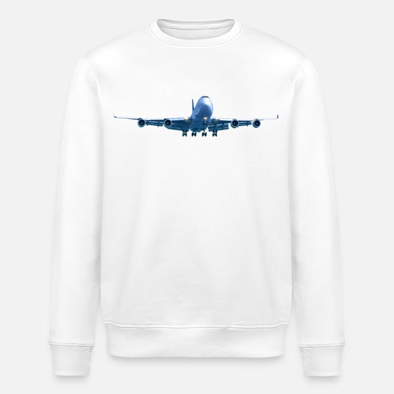 B747 - Stanley/Stella Unisex Bio-Sweatshirt ROLLER - Weiß