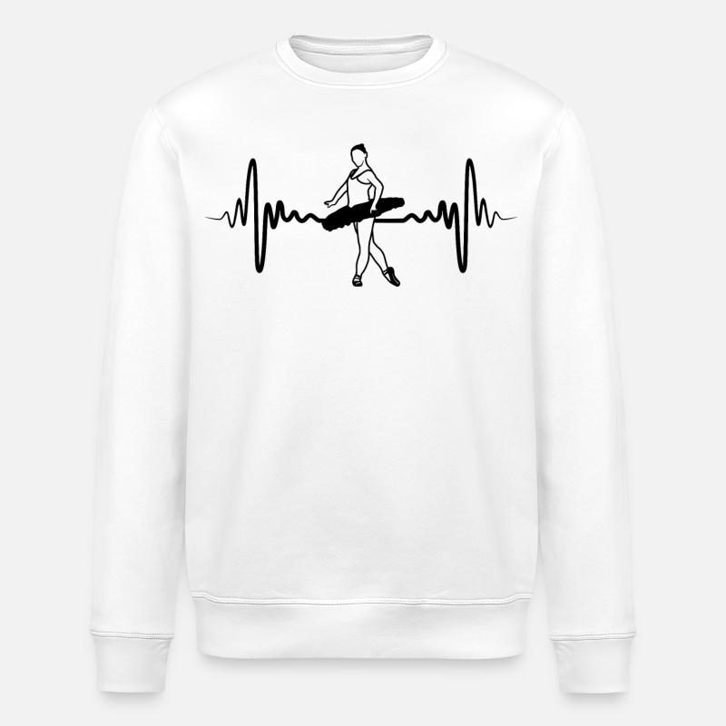 Ballettmädchen - Stanley/Stella Unisex Bio-Sweatshirt ROLLER - Weiß