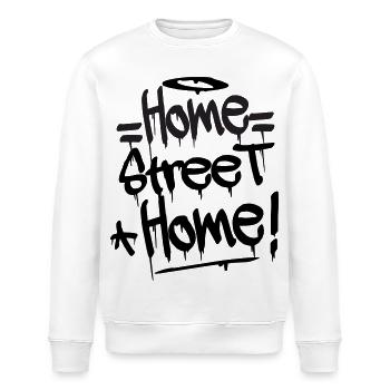 Home Street Home - Stanley/Stella Unisex Bio-Sweatshirt ROLLER - Weiß - Vorne - Nik (191cm)